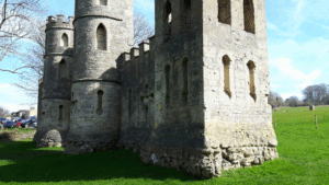 Side view of Sham Castle
